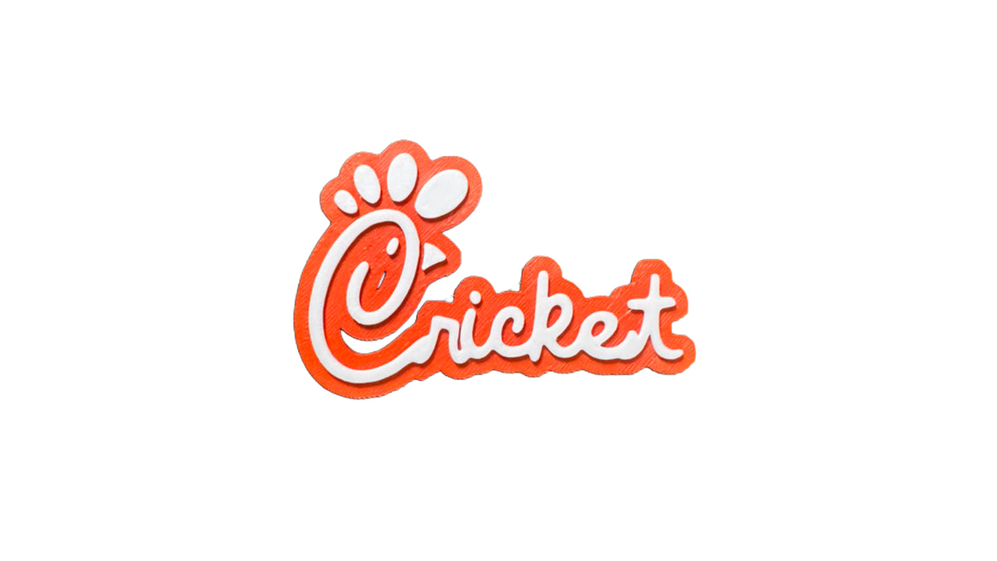 Custom Name Tag Magnet or Keychain – Personalized 3D Printed Gift for Kids - Chick-fil-A Inspired