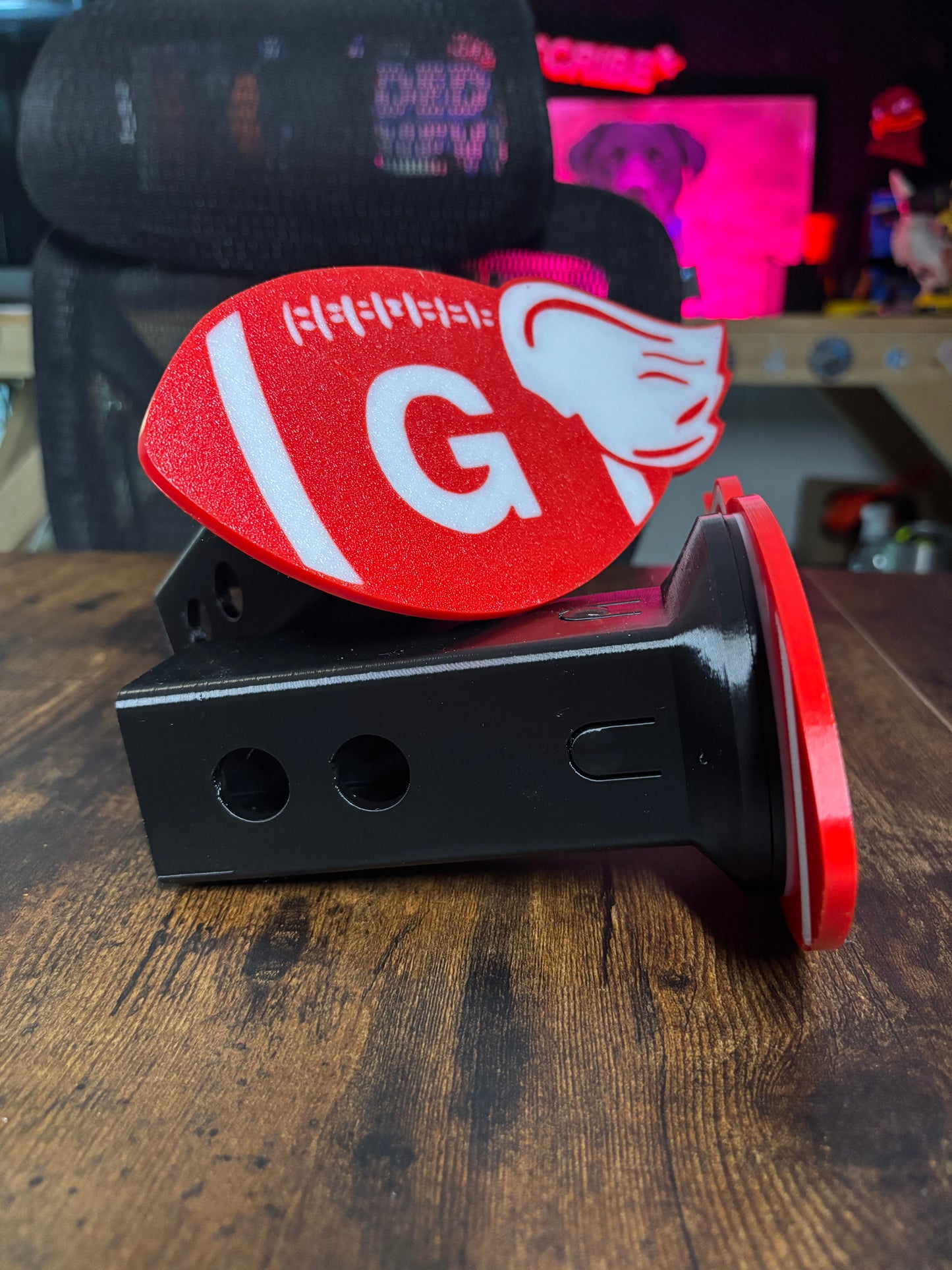 Customizable 3D Printed Hitch Covers