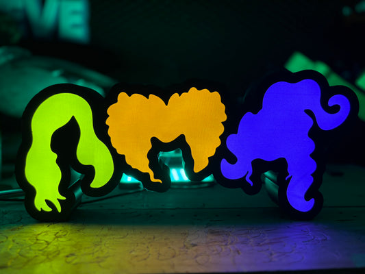 Hocus Pocus - Sanderson Sisters Lightbox