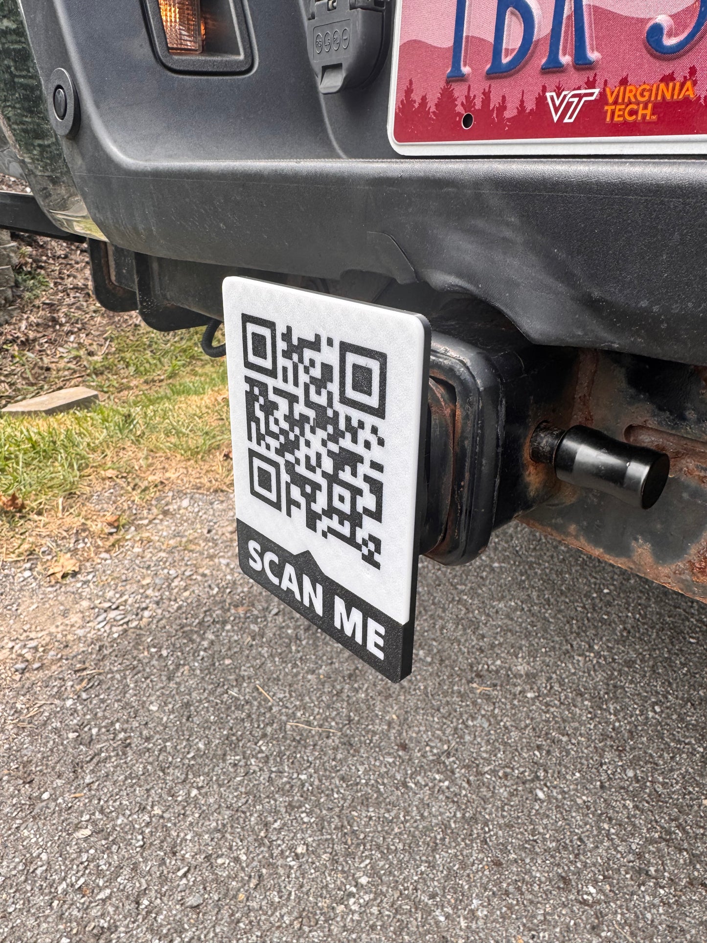 Customizable 3D Printed Hitch Covers