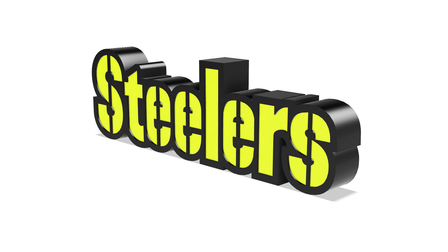 Steelers LED Lightbox Sign