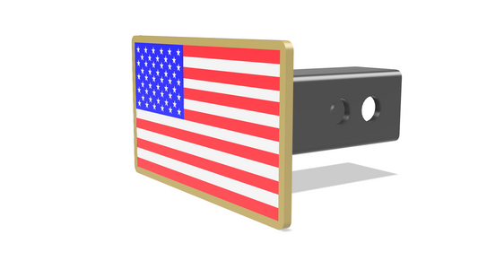 Customizable 3D Printed Hitch Covers